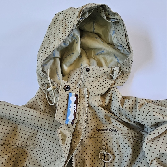 Special Blend Cirrus Group 10k Snowboard Ski Jacket Men's M Beige with Brown - Picture 4 of 15